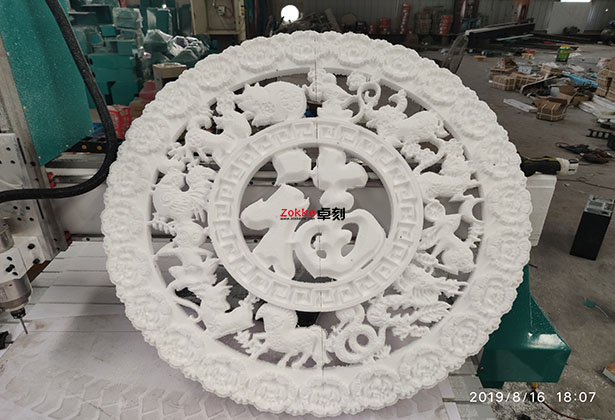 多頭浮雕機樣品圖